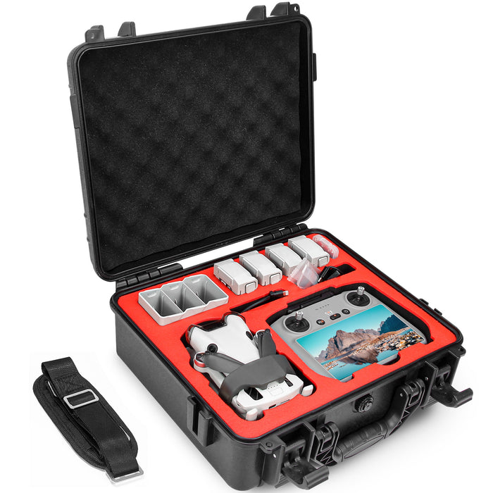 Mini 4 Pro Hard Case for DJI Mini 4 Pro/Mini 3 pro, Waterproof Case for Mavic mini 4 pro with DJI RC/DJI RC 2 Controller, Travel Case for DJI Mini 4 Pro/Mini 3 Pro Accessorie