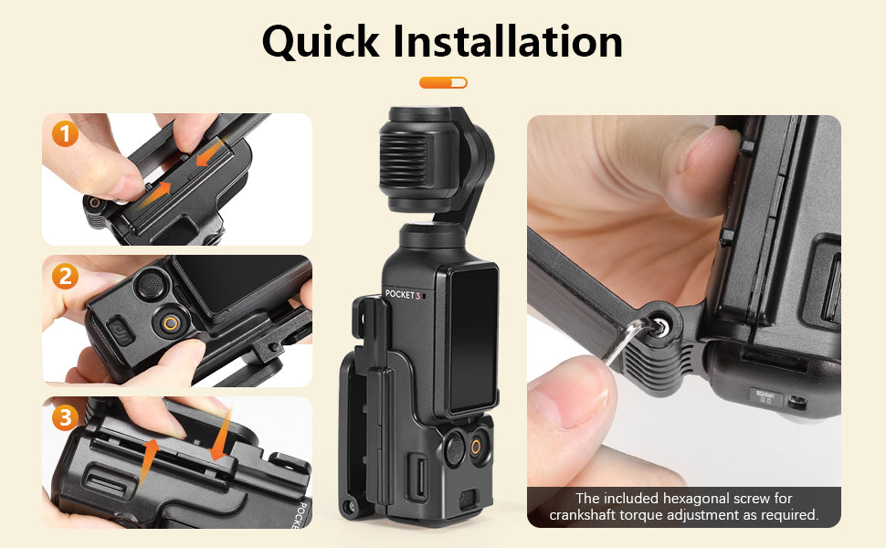 Magnetic Mount Stand and Gimbal Lens Protective Cover Combo for DJI Osmo Pocket 3, Upgraded Pocket3 Accessories Super Strong Magnet Suction Case Holder