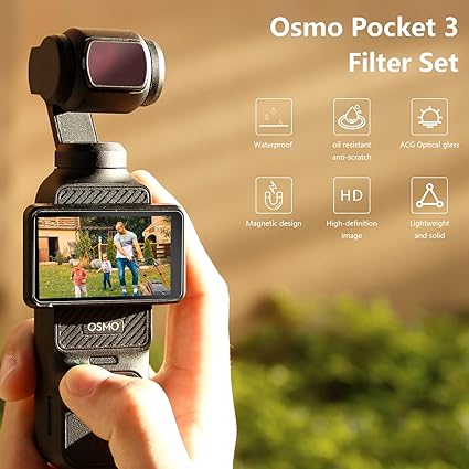 FPVtosky ND Filters Set for DJI Osmo Pocket 3/ Creator Combo
