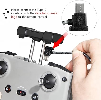 No Disassembly Tablet Holder for DJI Mini 2/ Mini 2 SE/Air 2S/ Air 3/ Mavic 3/ Mini 3/ Mini 4 Pro