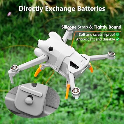 FPVtosky Landing Gear for DJI Mini 4 Pro Drone(Orange)