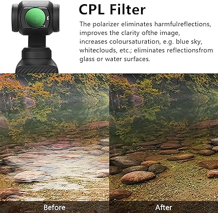 FPVtosky ND Filters Set for DJI Osmo Pocket 3/ Creator Combo