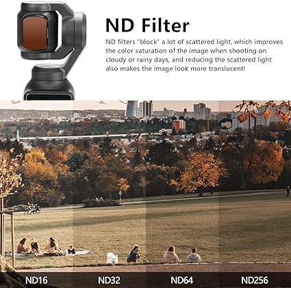 FPVtosky ND Filter Set for DJI Osmo Pocket 3 & Creator Combo