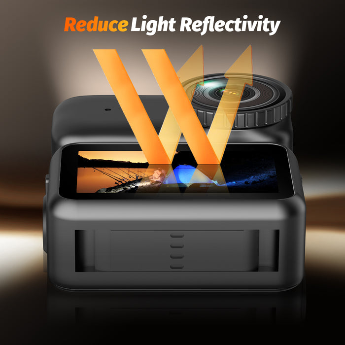 Screen Protector for DJI Nano Accessories, 3 Pack HD Full Protection Nano Tempered Glass 9H Multi Coated 2.5D Curved Nano Tempered Film Kit Scratchproof Oilproof