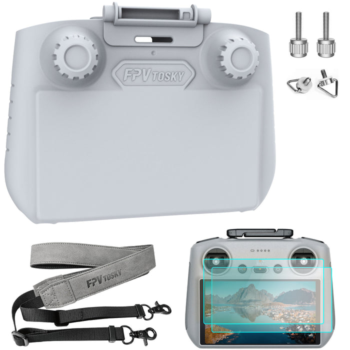 RC 2 Sun Hood + Neck Lanyard with Joystick for DJI RC/ RC2 Remote Controller