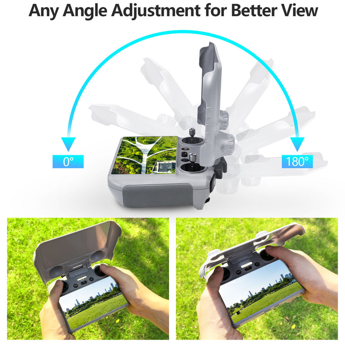 RC 2 Sun Hood + Neck Lanyard with Joystick for DJI RC/ RC2 Remote Controller