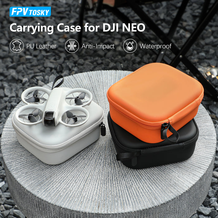 Carrying Case for DJI NEO, Porable Travel Storage Bag for DJI NEO Drone Aceessories (for DJI NEO, Orange)