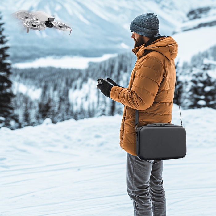 Carrying Case for DJI Flip, Portable Travel Storage Bag for DJI Flip fly more combo，Fits RC-N3 Controller Drone Aceessories[CASE ONLY]