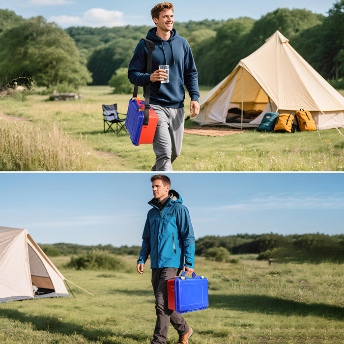 FPVtosky Hard Travel Case for Nintendo Switch 2, Soft Lining, IP67 Waterproof Carrying Bag for Nintendo Switch 2 Accessories, Coloured [CASE ONLY]