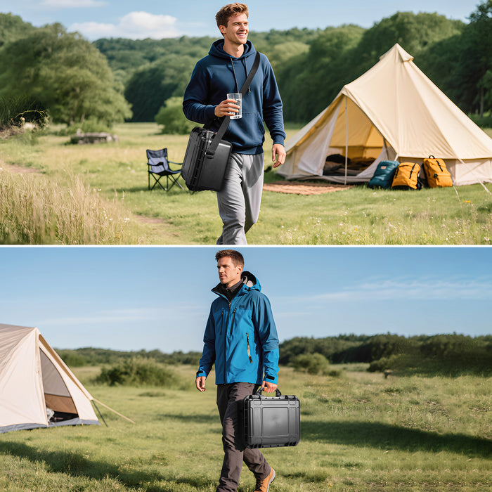 Hard Carrying Case for Nintendo Switch 2, Hard Shell Travel Protective Case for Switch 2 grip, 2 Pro Controllers, 22 Game Cards and Other Switch 2 accessories Black