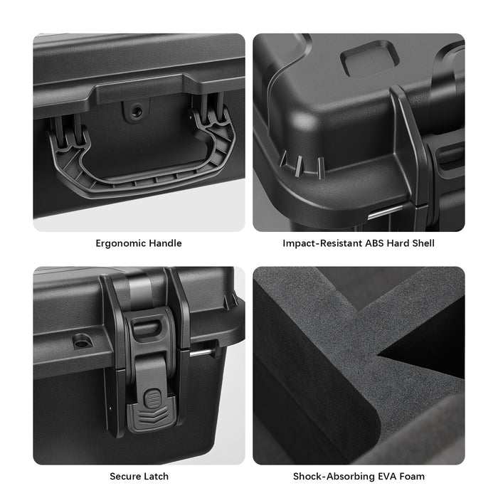 Hard Case for Starlink Gen 3 Standard Kit (29.5"×20.5"×9.5"), Fits Entire Kit with Kickstand & Base - Waterproof Shockproof Travel Box with Custom Foam