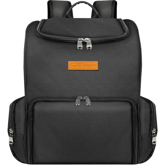 FPVtosky Backpack for PS5 Pro & PSVR2, 2-IN-1 Large Travel Bag for Playstation VR2 & PS 5/PS5 Slim/PS 5 Pro, Protective Storage Carrying Case Compatible with Playstation 5 & PS VR2 Gaming Accessories