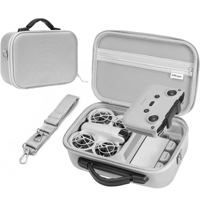 Carrying Case Drone Portable Bag for DJI Neo Fly More Combo Compact Bag with RC-N3 Storage Drone Accessories Gray