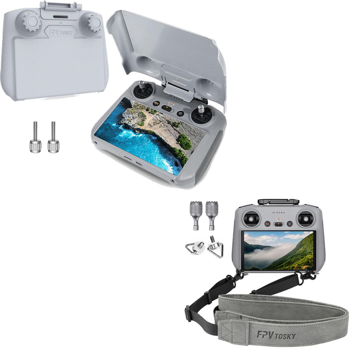 RC 2 Sun Hood + Neck Lanyard with Joystick for DJI RC/ RC2 Remote Controller