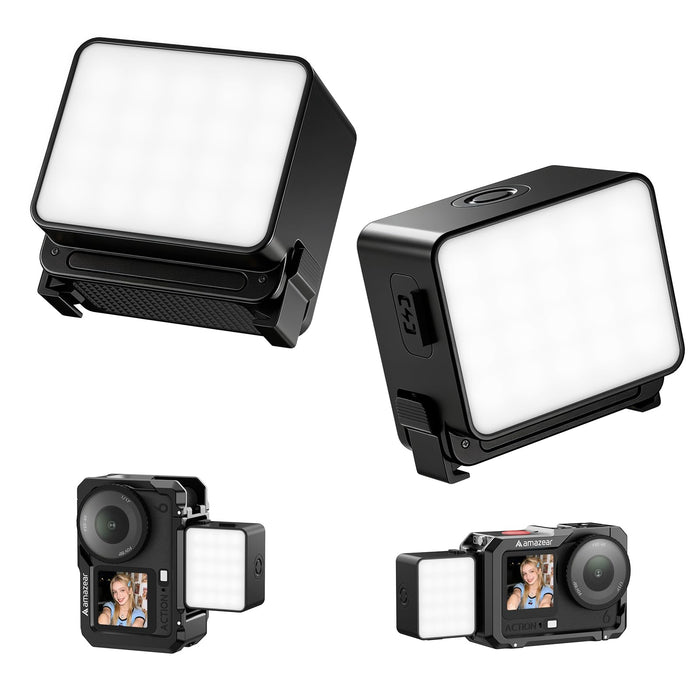 AMAZEAR Magnetic LED Video Fill Light for DJI Osmo Action 6