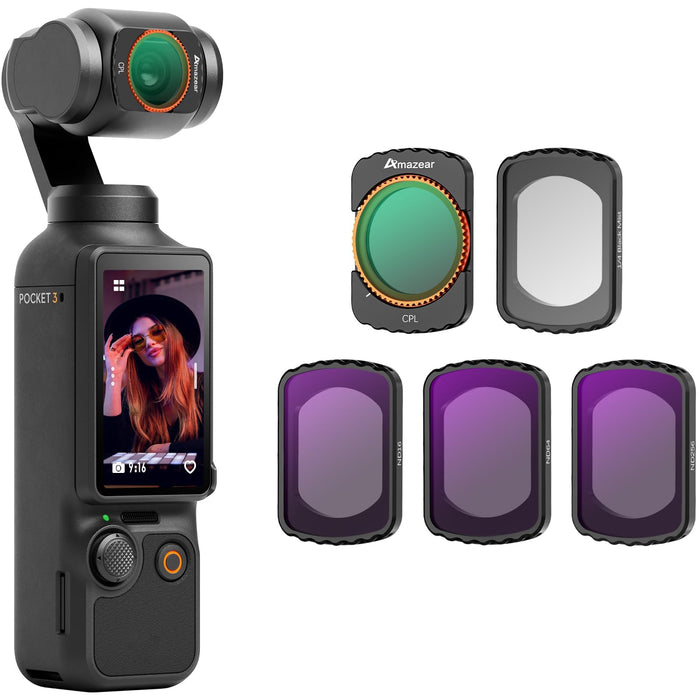 Filters Kit for DJI Osmo Pocket 3 Accessories