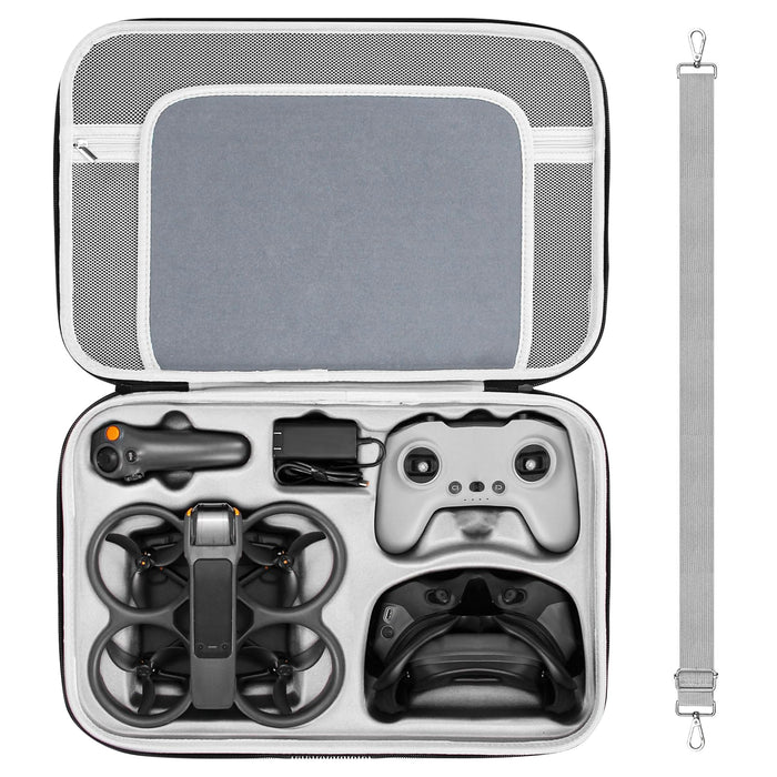 FPVtosky Avata 2 Carrying Bag for DJI Avata 2 Accessories, DJI Avata 2 Fly More Combo Hard Bag, Portable Travel Carrying Case for DJI Aavat 2 Drone Accessories