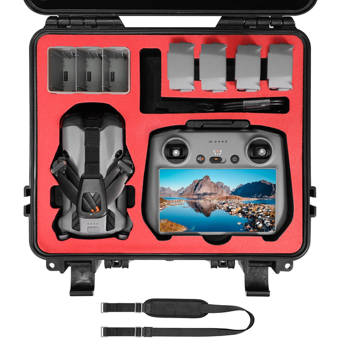 FPVtosky Waterproof  Hard Case for DJI Mini 5 Pro/Fly More Combo/Plus(4 colors)