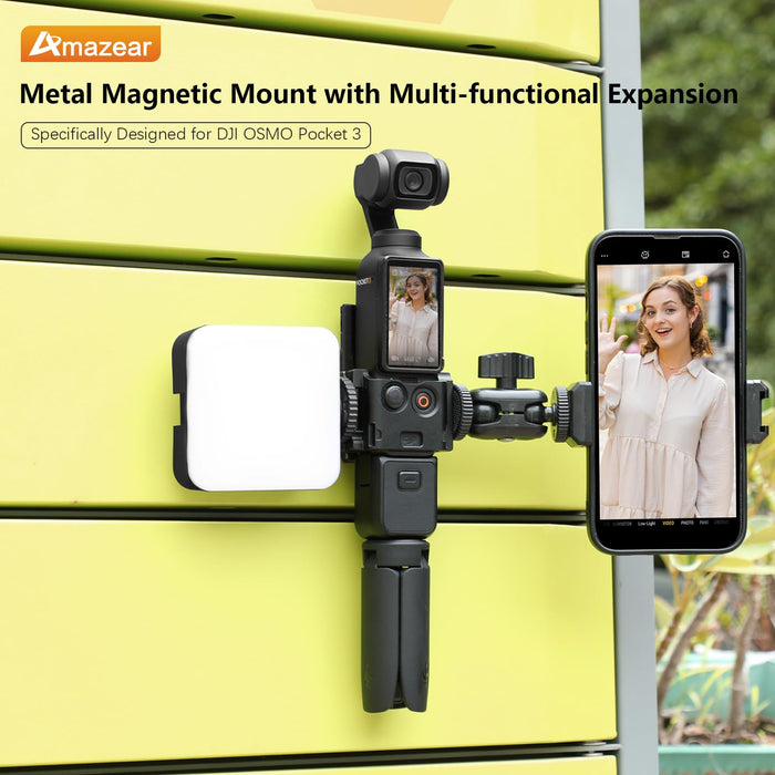 Metal Magnetic Mount Cage for DJI OSMO Pocket 3