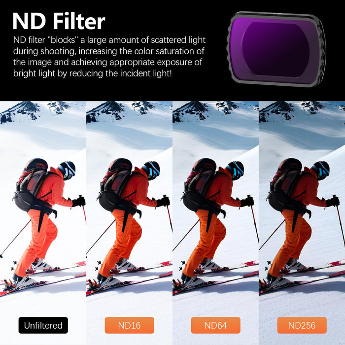 Filters Kit for DJI Osmo Pocket 3 Accessories