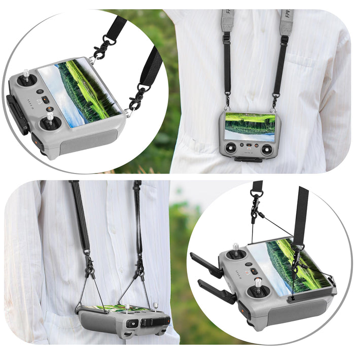 FPVtosky Balance Lanyard for DJI RC/RC 2 Controller, Lanyard Neck Strap for DJI Flip/Mini 5 Pro/Mini 4 Pro/Mini 3/Mini 3 Pro/Air 3S/Remote Controller Accessories [Not for RC pro]