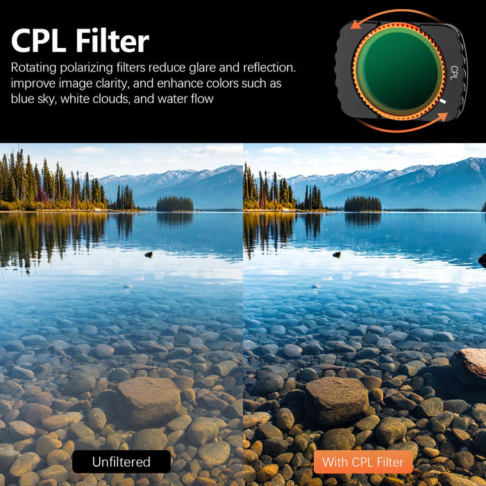 Filters Kit for DJI Osmo Pocket 3 Accessories