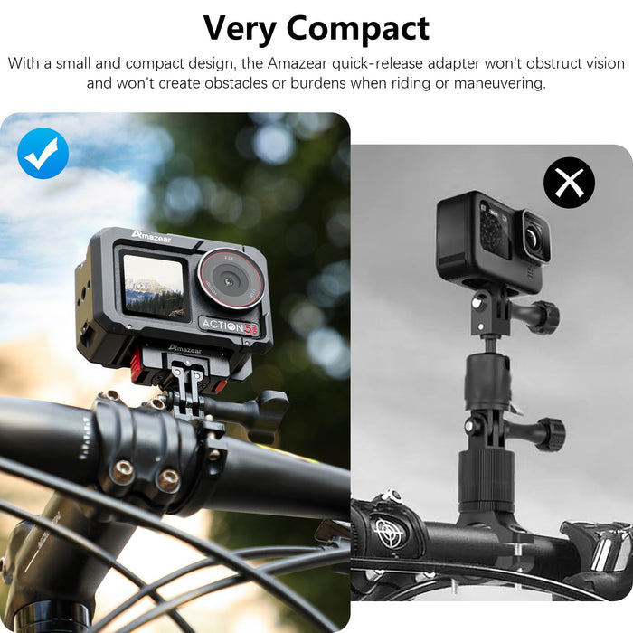 Magnetic Quick-Release Mount for OSMO Action 360,Action Camera
