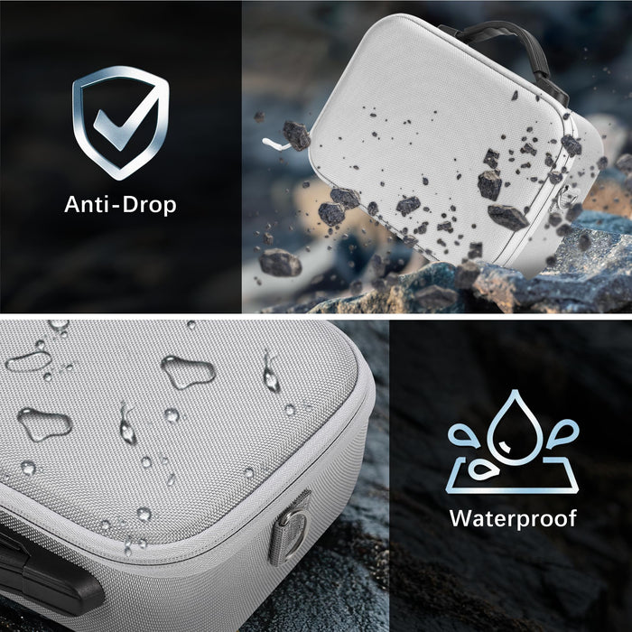 Carrying Case Drone Portable Bag for DJI Neo Fly More Combo Compact Bag with RC-N3 Storage Drone Accessories Gray