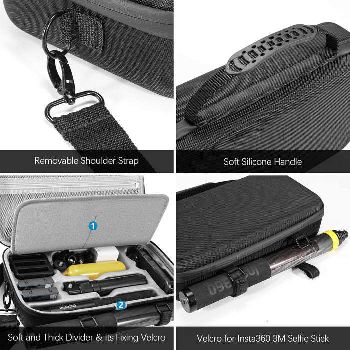 Carrying Case for Insta360 X5 Accessories