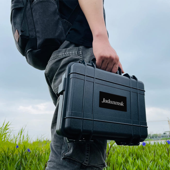 Judunmsk Waterproof Hard Case - Compact Portable Carrying Case for DJI Mini 2 SE/4K/Mini 2 Fly More Combo