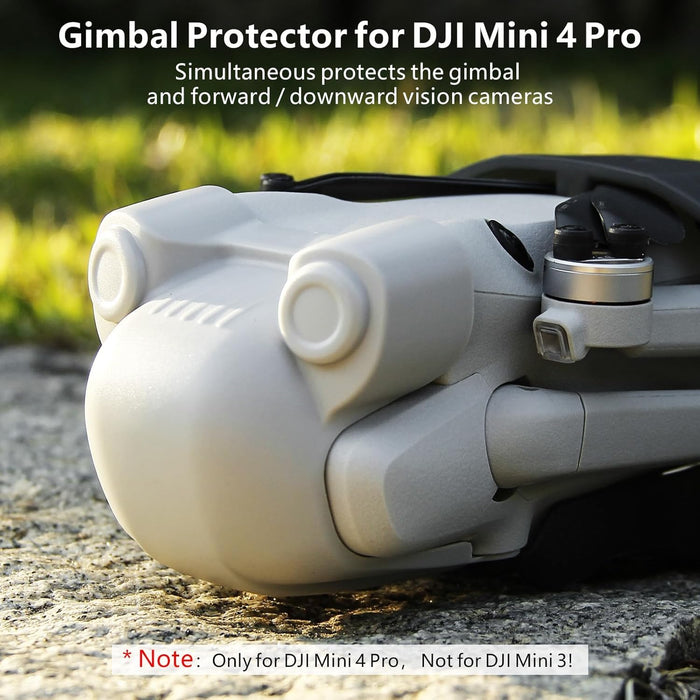 6-IN-1 Mini 4 Pro Accessories Bundle Kit, Dual Layer Mini 4 Pro Case, Sunshade Cover, RC 2 Lanyard, Propellers Holder, Lens Cap, 2*Screen Protector for DJI Min 4 Pro Accessories