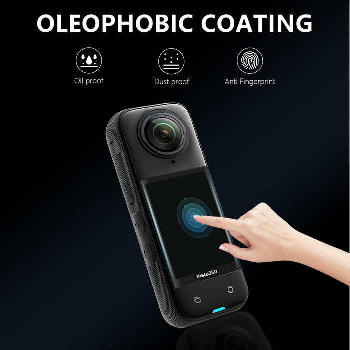 Screen Protector for Insta360 X5 Accessories (2 Pack)