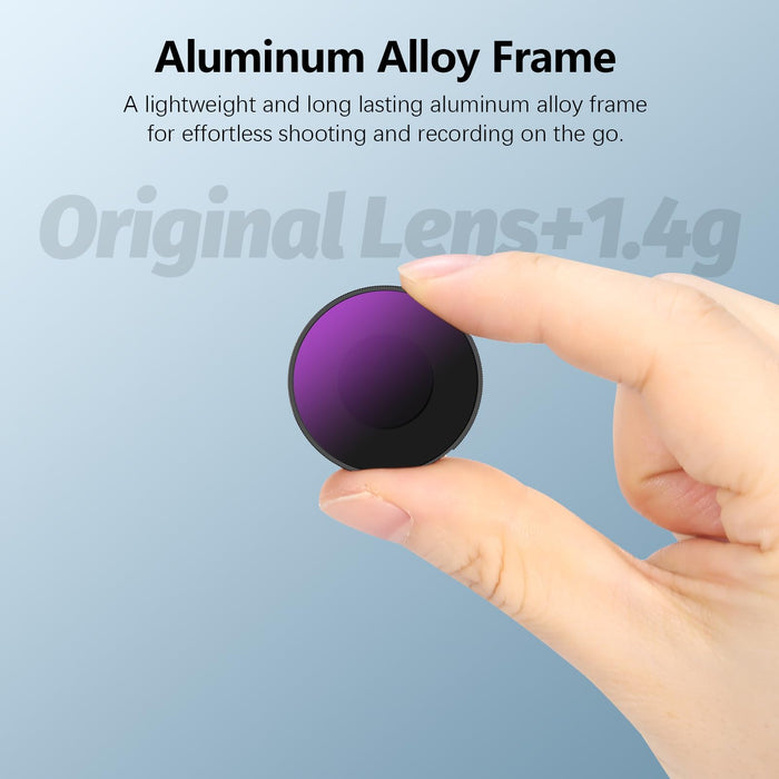 ND & CPL Filters Set for Insta360 Go Ultra, Insta 360 Accessories ND8 + ND16 + ND32 + CPL Replacement Lens Filters Kit | 4 Pack | Optical Glass | HD | Oil Resistant | Easy to Use |