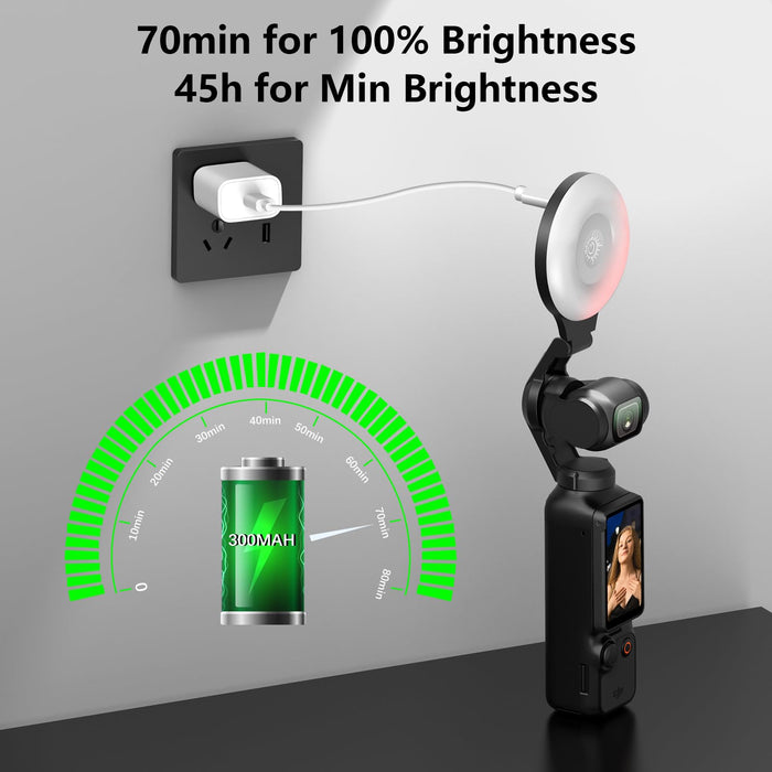 LED Light for DJI OSMO Pocket 3 Accessories