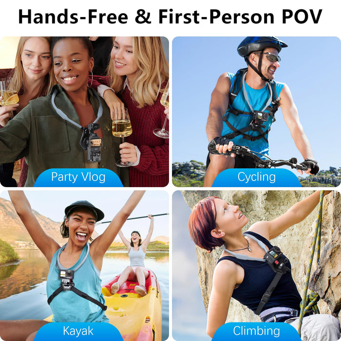 Magnetic Neck Holder for Action Camera Accessory