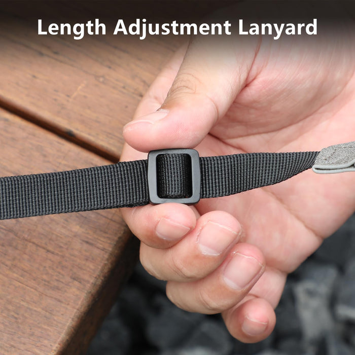 FPVtosky Lanyard for DJI RC 2 & RC & RC Pro, Mini 5 Pro Lanyard RC Neck Strap, Soft Leather Lanyard Compatible with DJI Flip/Mini 4/ Mini3 / Mavic 3 / Air 3S Remote Controller Accessories