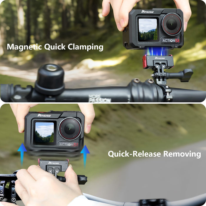 Magnetic Quick-Release Mount for OSMO Action 360,Action Camera