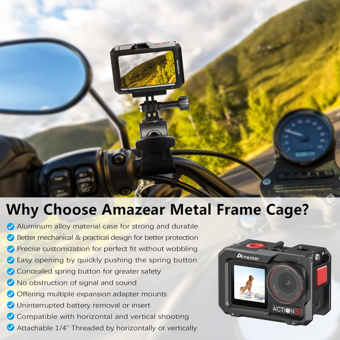 Metal Cage for DJI Osmo Action 5 Pro