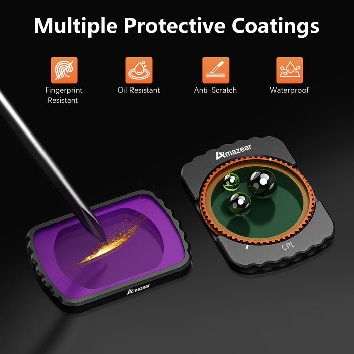 Filters Kit for DJI Osmo Pocket 3 Accessories