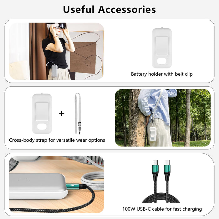 10-in-1 Carrying Case Set for Apple Vision Pro