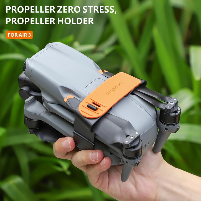 Air 3S/ Air 3 Accessories Bundle 5-IN-1 Accessories Kit, Include Hard Case, Neck Lanyard, Screen Protector, Sunshade Protective Cover, Propeller Holder for DJI Air 3S Accessories