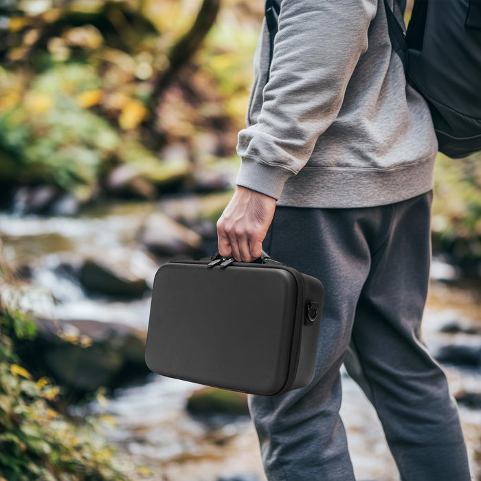 PVtosky Carrying Case for DJI Flip, Portable Travel Storage Bag for DJI Flip fly more combo，Fits RC-N3 Controller Drone Aceessories[CASE ONLY]