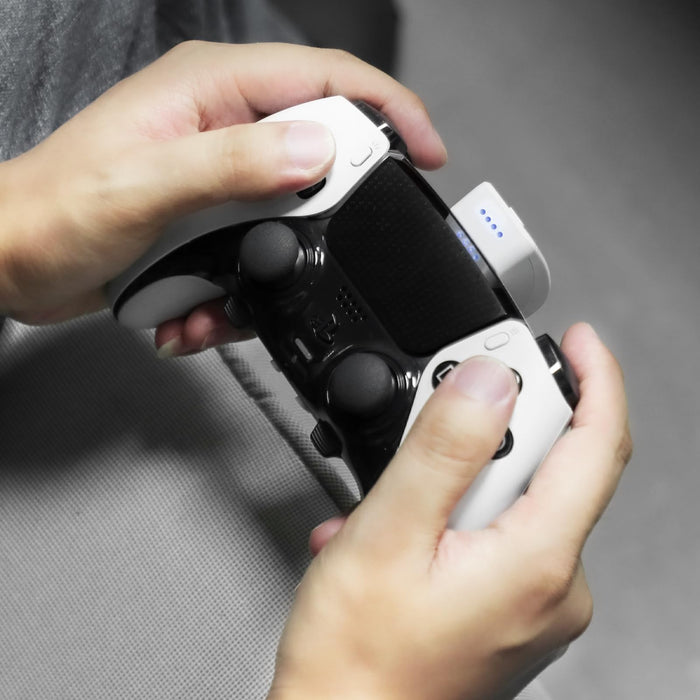 Battery Pack Compatible with PlayStation 5 DualSense Controller（White）