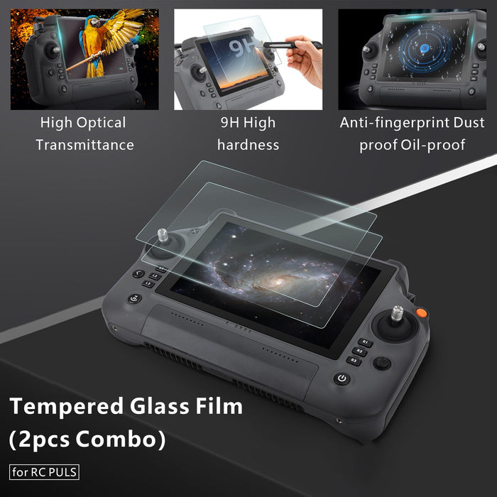 3-in-1 RC Plus Sun Hood + 2 Screen Protector + Neck Lanyard Bundle Kit for DJI RC Plus, Compatible with DJI Inspire 3/Agras T20P T25 T40 T50/ Matrice M30 M30T /Matrice 350 RTK