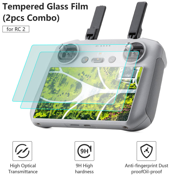 Air 3S/ Air 3 Accessories Bundle 5-IN-1 Accessories Kit, Include Hard Case, Neck Lanyard, Screen Protector, Sunshade Protective Cover, Propeller Holder for DJI Air 3S Accessories