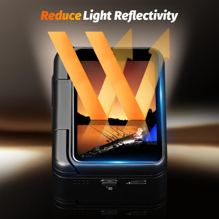 Screen Protector for Insta360 GO Ultra Accessories (3 Pack), Insta 360 Go-Ultra Action Camera Tempered Glass Screen Protective Film, 9H Hardness, Touch Sensitive, Ultra Clear